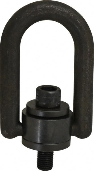 American Drill Bushing - 1,900 kgs. Load Capacity, 88.9 mm Wide x 134.9 mm High x 62 mm Opening, Extra Duty Center Pull Hoist Ring - Exact Tooling