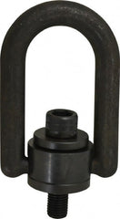 American Drill Bushing - 1,900 kgs. Load Capacity, 88.9 mm Wide x 134.9 mm High x 62 mm Opening, Extra Duty Center Pull Hoist Ring - Exact Tooling