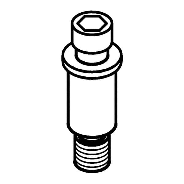 Kennametal - Lock Pin for Indexable Turning Tools - Series Wedgelock, Compatible with Clamps, Inserts, Shims, Compatible with WC-4 Clamps - Exact Tooling