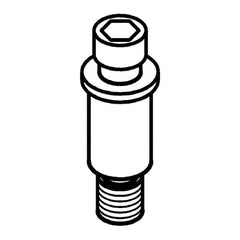 Kennametal - Lock Pin for Indexable Turning Tools - Series Wedgelock, Compatible with Clamps, Inserts, Shims, Compatible with WC-4 Clamps - Exact Tooling