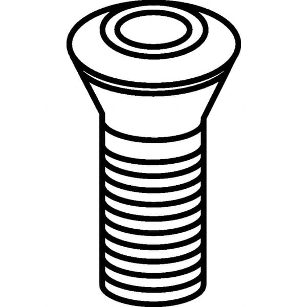 Kennametal - Torx Cap Screw for Indexables - M2.2x0.45 Thread, For Use with Inserts - Exact Tooling