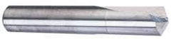 Hertel - #16, 0.177", 140° Point, Solid Carbide Straight Flute Drill Bit - Exact Tooling