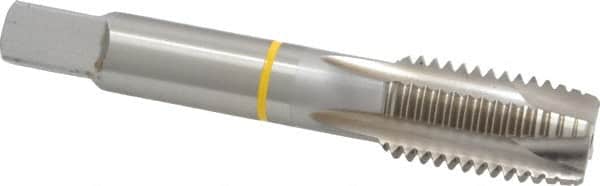 Guhring - 3/4-10 UNC, 4 Flute, Bright Finish, Cobalt Spiral Point Tap - Plug Chamfer, Right Hand Thread, 4-1/4" OAL, 0.59" Shank Diam, 2B Class of Fit, Series 3901 - Exact Tooling