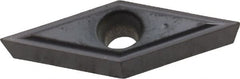 Kennametal - VBGT22X0 LF Grade KC5025 Carbide Turning Insert - TiAlN Finish, 35° Diamond, 1/4" Inscr Circle, 1/8" Thick, 0.002" Corner Radius - Exact Tooling