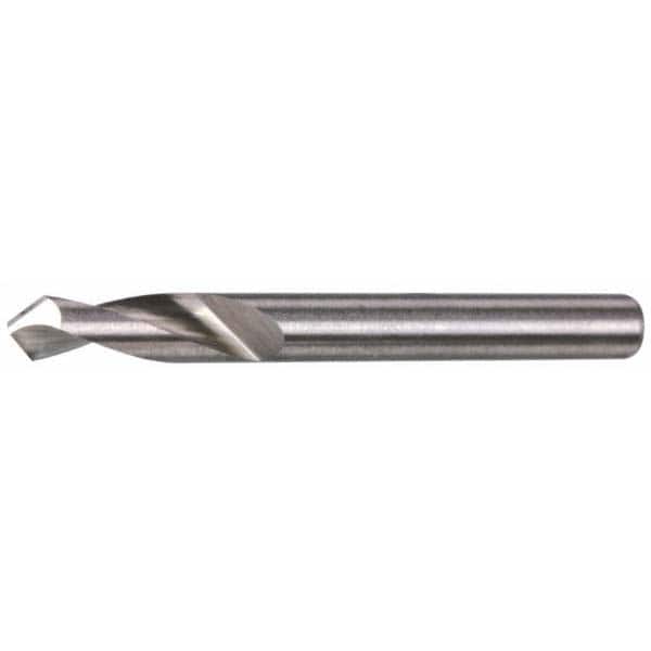 Accupro - 3mm Body Diam, 120°, 38mm OAL, Solid Carbide Spotting Drill - Exact Tooling