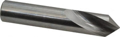 Made in USA - 3/4" Body Diam, 90°, 4" OAL, Solid Carbide Spotting Drill - Exact Tooling