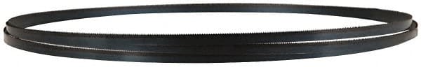 M.K. MORSE - 14 TPI, 11' 4" Long x 3/8" Wide x 0.025" Thick, Welded Band Saw Blade - High Carbon Steel, Toothed Edge, Raker Tooth Set, Flexible Back, Contour Cutting - Exact Tooling