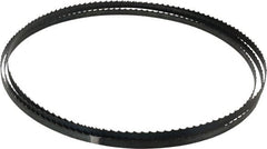 M.K. MORSE - 4 TPI, 7' 9-1/2" Long x 3/8" Wide x 0.025" Thick, Welded Band Saw Blade - High Carbon Steel, Toothed Edge, Raker Tooth Set, Flexible Back, Contour Cutting - Exact Tooling