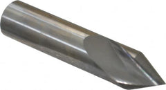 Made in USA - 5/8" Body Diam, 60°, 3" OAL, Solid Carbide Spotting Drill - Exact Tooling