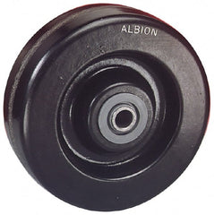 Albion - 10 Inch Diameter x 3 Inch Wide, Phenolic Caster Wheel - 2,900 Lb. Capacity, 3-1/4 Inch Hub Length, 1-1/4 Inch Axle Diameter, Roller Bearing - Exact Tooling