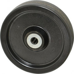 Albion - 5 Inch Diameter x 1-1/4 Inch Wide, Phenolic Caster Wheel - 400 Lb. Capacity, 1-3/8 Inch Hub Length, 1/2 Inch Axle Diameter, Roller Bearing - Exact Tooling