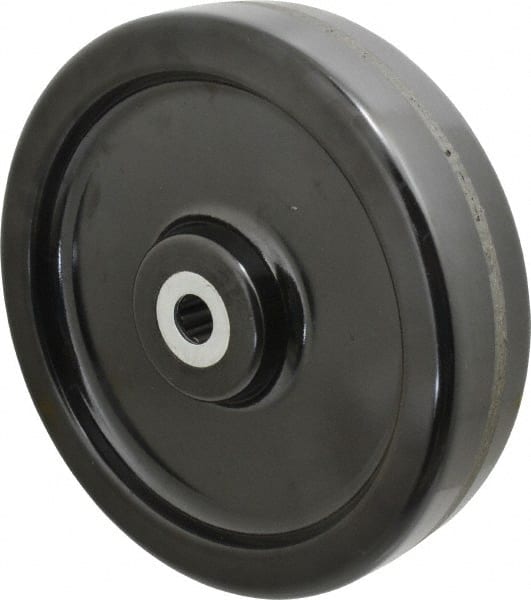 Albion - 12 Inch Diameter x 3 Inch Wide, Phenolic Caster Wheel - 3,500 Lb. Capacity, 3-1/4 Inch Hub Length, 1 Inch Axle Diameter, Roller Bearing - Exact Tooling