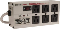 Tripp-Lite - 6 Outlets, 120 Volts, 15 Amps, 6' Cord, Power Outlet Strip - Exact Tooling