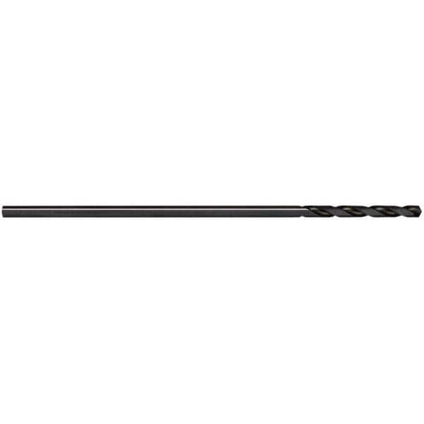 Value Collection - 19/64" Diam, 12" OAL Oxide High Speed Steel Aircraft Extension Drill Bit - Exact Tooling