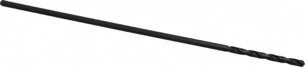 Interstate - 1/4" Diam, 12" OAL Oxide High Speed Steel Aircraft Extension Drill Bit - Exact Tooling