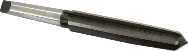 Interstate - 1-5/8" Reamer Diam, 1-1/4" Small End Diam, 4MT Morse Taper Shank, 7-3/8" Flute, Bridge Reamer - Exact Tooling