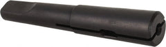 Collis Tool - 3.18mm, MT1 Outside Morse Taper, Center Drill Driver - 1 and 11 Inch Center Drill, 1/8 Inch Center Drill Body Diameter, 3/16 Inch Projection, 0.09 to 3/32 Inch Drill Tang Thickness - Exact Tooling