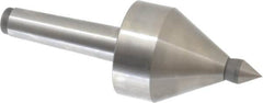 Royal Products - MT3 Taper Shank, 2-1/2" Head Diam 5,000 & 5,685 Lb Capacity Live Center - 4,000 Max RPM, 2.6" Head Length, 5/8" Point Diam, 15/16" Point Len, 685 Lb Max Workpc, 6-15/16" OAL, 5/8" Tip Diam, Long Point - Exact Tooling