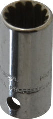 Proto - 1/4" Drive, 9/32" Socket, Spline Socket - 12 Points, 59/64" OAL - Exact Tooling