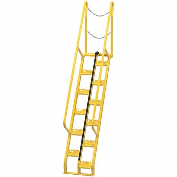 Vestil - Rolling & Wall Mounted Ladders & Platforms Type: Alternating Tread Stair Style: Tread Stair - Exact Tooling