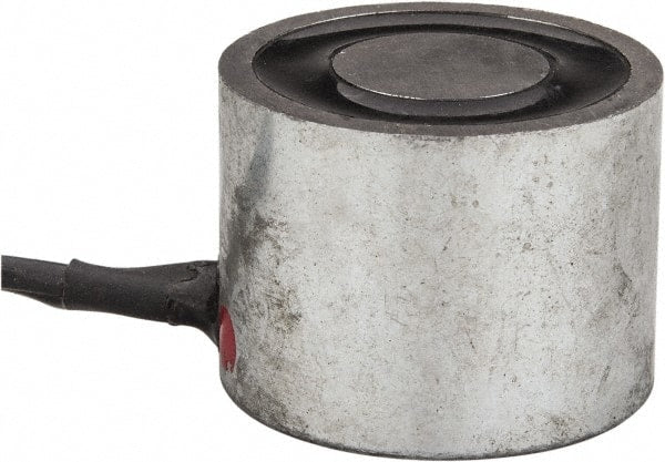 Mag-Mate - 1" Diam, 1 Watts, 14 Lb Max Magnetic Pull Electromagnet - 10-32 Thread, 24 DC Output Voltage - Exact Tooling