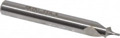 Walter-Titex - Metric Radius Cut 60° Incl Angle High Speed Steel Combo Drill & Countersink - Exact Tooling