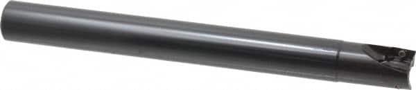 Kennametal - 1" Cut Diam, 14.73mm Max Depth of Cut, 1" Shank Diam, 254mm OAL, Indexable Square Shoulder End Mill - EC14.., EP14.. Inserts, Cylindrical Shank, 0° Lead Angle, Through Coolant - Exact Tooling