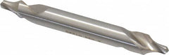 Walter-Titex - Metric Radius Cut 60° Incl Angle High Speed Steel Combo Drill & Countersink - Exact Tooling