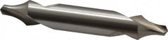 Walter-Titex - Metric Radius Cut 60° Incl Angle High Speed Steel Combo Drill & Countersink - Exact Tooling