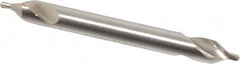 Walter-Titex - Metric Plain Cut 60° Incl Angle High Speed Steel Combo Drill & Countersink - Exact Tooling