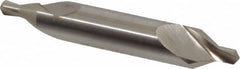 Walter-Titex - Metric Plain Cut 60° Incl Angle High Speed Steel Combo Drill & Countersink - Exact Tooling