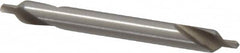 Interstate - #1 Plain Cut 82° Incl Angle High Speed Steel Combo Drill & Countersink - Exact Tooling