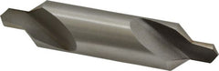 Interstate - #8 Plain Cut 82° Incl Angle High Speed Steel Combo Drill & Countersink - Exact Tooling