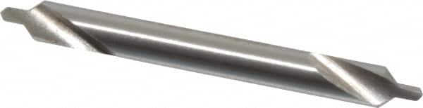 Interstate - #1 Plain Cut 90° Incl Angle High Speed Steel Combo Drill & Countersink - Exact Tooling
