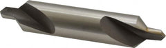 Interstate - #7 Plain Cut 90° Incl Angle High Speed Steel Combo Drill & Countersink - Exact Tooling