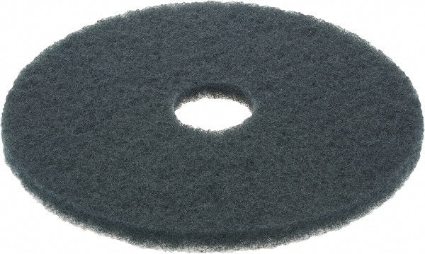3M - Scrubbing Pad - 17" Machine, Blue Pad, Nylon & Polyester - Exact Tooling