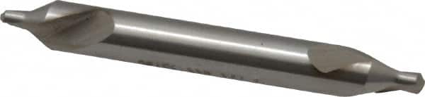 Walter-Titex - Metric Plain Cut 60° Incl Angle High Speed Steel Combo Drill & Countersink - Exact Tooling