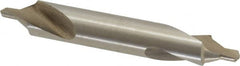 Interstate - #14 Bell Cut 60° Incl Angle High Speed Steel Combo Drill & Countersink - Exact Tooling