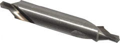 Interstate - #15 Bell Cut 60° Incl Angle High Speed Steel Combo Drill & Countersink - Exact Tooling