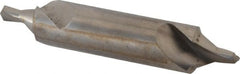 Interstate - #17 Bell Cut 60° Incl Angle High Speed Steel Combo Drill & Countersink - Exact Tooling