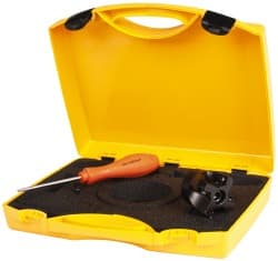 Kennametal - 4 Inserts, 2" Cut Diam, 3/4" Arbor Diam, 0.361" Max Depth of Cut, Indexable Square-Shoulder Face Mill - 0/90° Lead Angle, 1-3/4" High, SD.T 43.. Insert Compatibility, Series KSSM - Exact Tooling