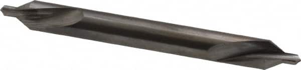 Keo - #2 Plain Cut 60° Incl Angle High Speed Steel Combo Drill & Countersink - Exact Tooling