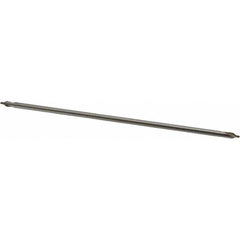 Interstate - #1 Plain Cut 60° Incl Angle High Speed Steel Combo Drill & Countersink - Exact Tooling