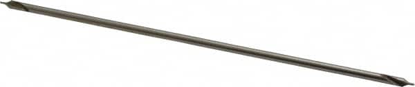 Interstate - #1 Plain Cut 60° Incl Angle High Speed Steel Combo Drill & Countersink - Exact Tooling