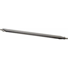 Interstate - #2 Plain Cut 60° Incl Angle High Speed Steel Combo Drill & Countersink - Exact Tooling