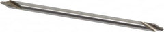 Interstate - #3 Plain Cut 60° Incl Angle High Speed Steel Combo Drill & Countersink - Exact Tooling