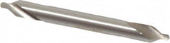 Interstate - #1 Plain Cut 60° Incl Angle Cobalt Combo Drill & Countersink - Exact Tooling