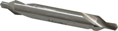 Interstate - #3 Plain Cut 60° Incl Angle Cobalt Combo Drill & Countersink - Exact Tooling