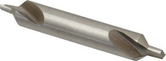 Interstate - #4 Plain Cut 82° Incl Angle Cobalt Combo Drill & Countersink - Exact Tooling