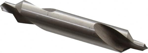 Interstate - #5 Plain Cut 90° Incl Angle Cobalt Combo Drill & Countersink - Exact Tooling
